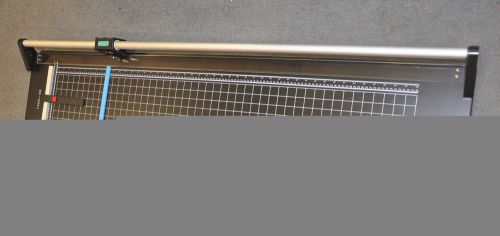 New 24&#034; Hard Steel Manual Rotary Paper Cutter Trimmer,Photo,Poster,Banner,Copper