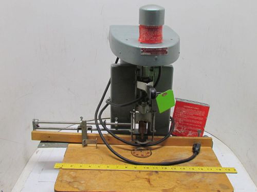 Woerner 19674 Spinnit Table Top Paper Drill Binding Punch Press 1/3Hp 115V