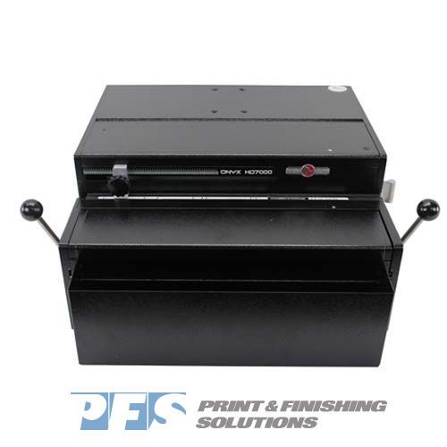 Onyx hd7000 heavy duty punch for wire, comb &amp; spiral binding for sale