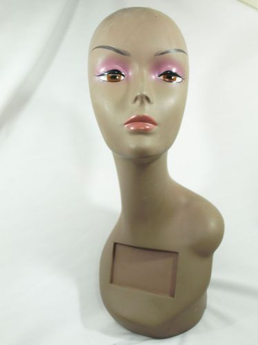*adopt a mannequin* wig/hat display low opening bid &amp; bin cheap! for sale