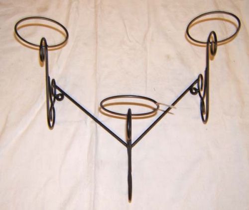 Wall mount hat display rack for 3 iron art merchandiser Made In USA