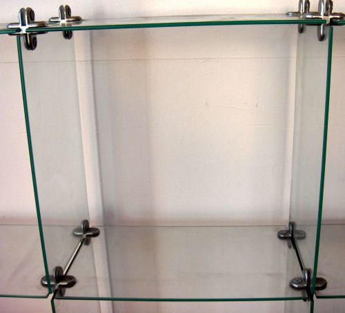 Glass Shelving 9&#034;x14&#034; with Brackets to Attach