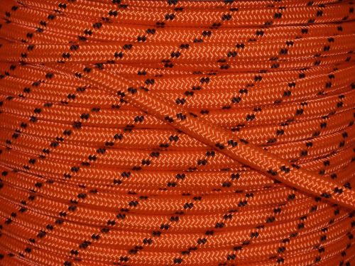 Double Braid Polyester 1/2&#034;x 600 feet arborist rigging tree rope line bull rope