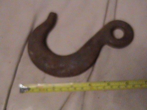 Vintage  6 1/4&#034; hook, 2 1/2&#034; throat, 1/2&#034; eye. useful, decorative for metal art for sale