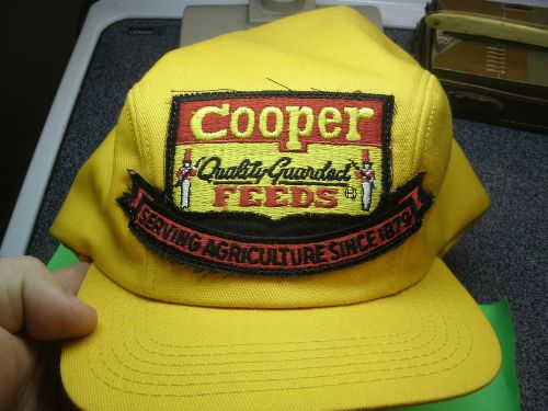 Cooper Feeds Quality Guaranteed Hat SIZE 7 1/4