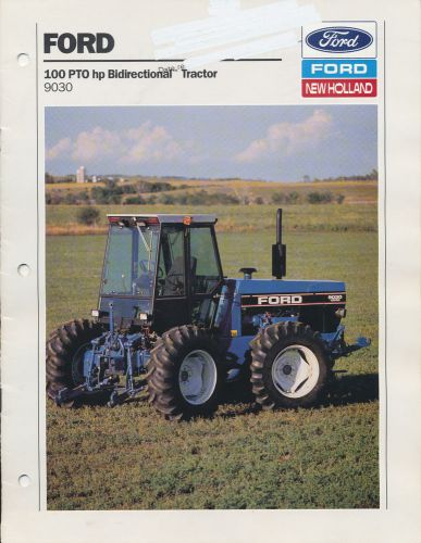 FORD 9030 TRACTOR BROCHURE