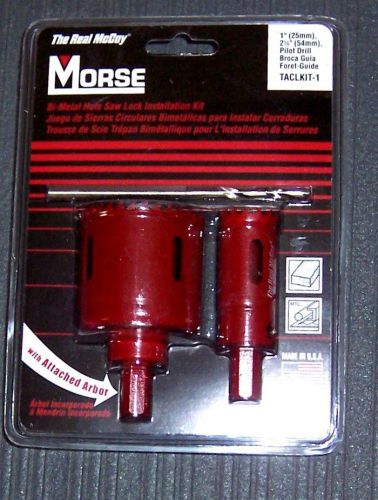 Mk Morse Co TACLKIT1 Lock Installation Kit Wood/Metal Doors