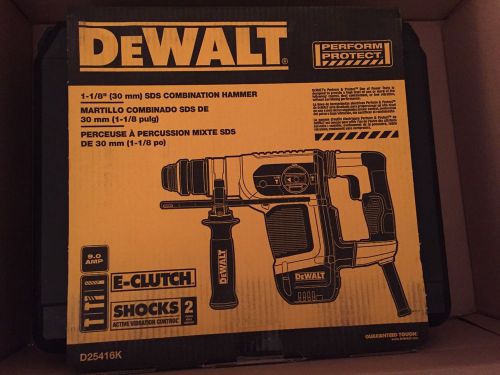 BRAND NEW Dewalt 1-1/8&#034; (30mm) SDS Rotary Hammer Drill with E-Clutch