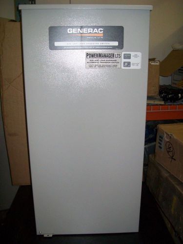 Generac Power Manager — 200 Amp, LTS Load Shed ATS, Model# RTSJ200A3