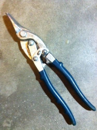 Used diamond das 10 straight cut compound metal tin snips shears for sale
