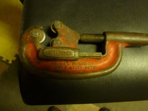 RIDGID Tool No. 2A Heavy - Duty Pipe &amp; Tubing Cutter 1/8&#034; to 2&#034;
