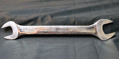 Snap on slim line double open end wrench 19-22mm  low torque ltam1922 usa for sale