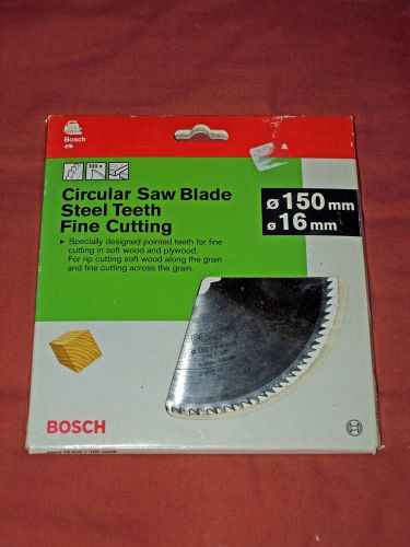 Bosch Circular Saw Blade 150mm x16mm 100 Teeth Fine Cutting (2 609 251 216-000)