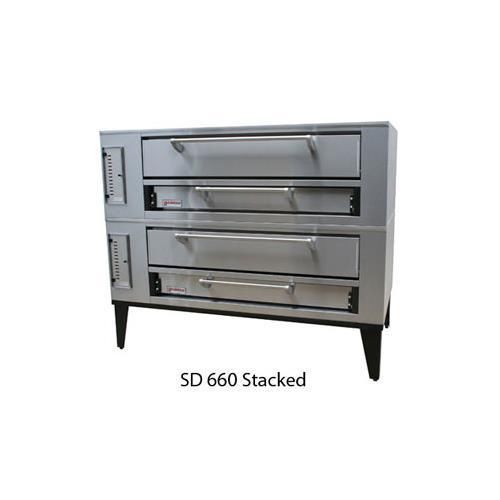 Marsal and Sons SD-660 STACKED Marsal Pizza Deck Oven