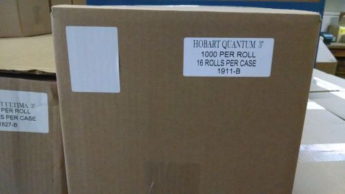 HOBART QUANTUM 3&#034; BLANK SCALE LABELS - BEST PRICE OVERALL