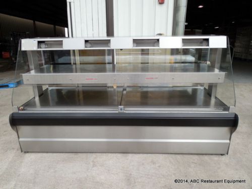 Hardt 2-tier zone 8 self- service hot case holds 56 chicken domes impulse sales for sale