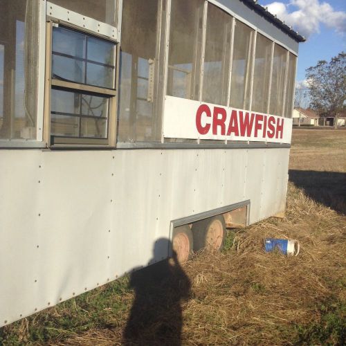 Crawfish cooking/concession trailer