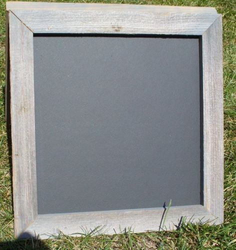 12 x 12 Rustic Barn Wood Chalkboard