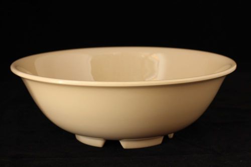 52 oz  us 5075 new 4 dz melamine 8-3/4&#034; rimless  bowl  tan  free shipping for sale