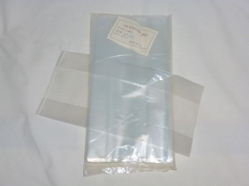 Clear Flat Polyethylene Poly Plastic Bags 4&#034; x 8&#034; 100 pc 21 Mil