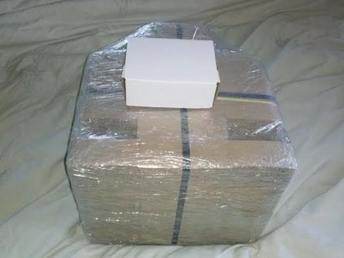 100 - 5x4x2 White Corrugated Shipping Mailer Packing Box Boxes