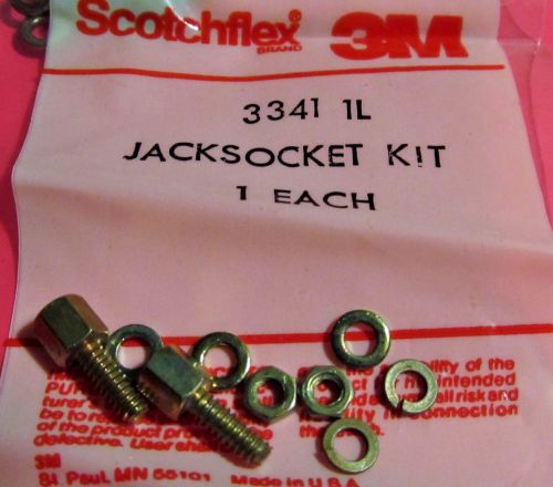 Jack Socket Kits,3M,3341 1L,Scotchflex,5 Pcs/Kits