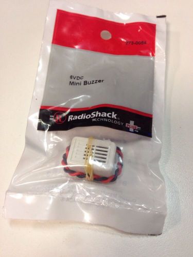 6VDC Mini Buzzer #273-0054 By RadioShack