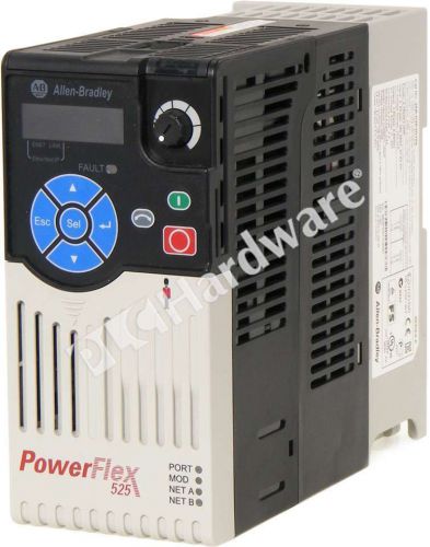 Allen bradley 25b-d2p3n104 /a 2013 powerflex 525 ac drive 2.3a 1hp for sale