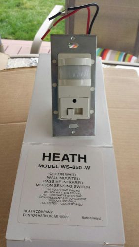 Occupancy / vacancy wall decora  motion sensor switch 120 to 277 vac for sale
