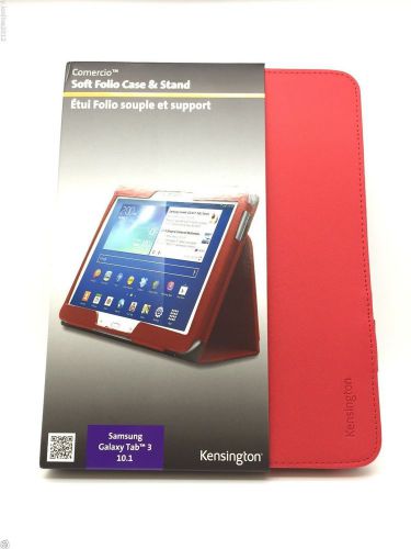 Kensington K97096WW Comercio Soft Black Folio Tab 3 case For Galaxy Tab 3 10.1 *