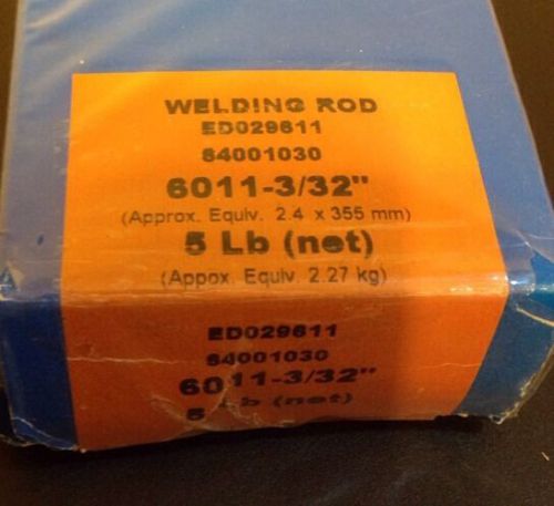 Radnor Welding Rods 6011-3/32&#034; 5 Lbs