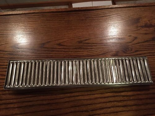 Stainless Metal Drip Tray 19.25&#034;