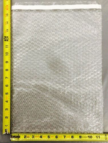 50 11.5x15.5 Clear Protective Self-Sealing Bubble Out Pouches / Bubble Wrap Bags