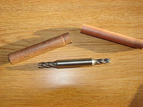Cleveland size 1/4&#034;  with 3/8&#034; shank 4 flutes hss double end mill endmill usa for sale