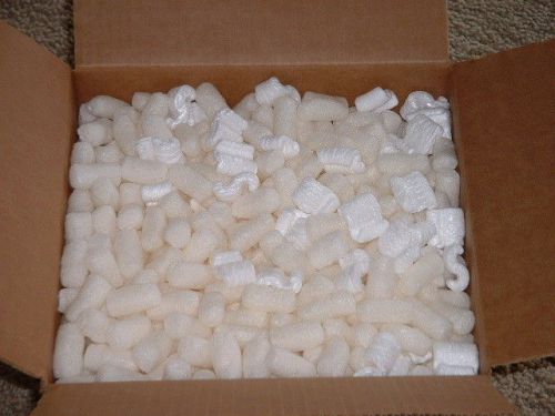 WHITE FOAM  PEANUTS   IN 12 X  12 X  12   BOX