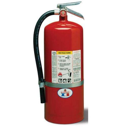 50- 20#abc badger standard fire extinguishers rated 6a 120bc with wall brackets for sale