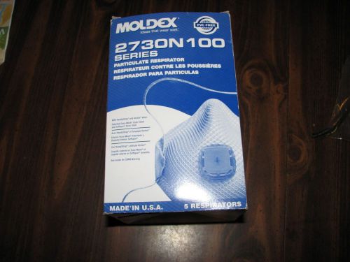 Moldex 2730 N100 Respirators, Medium/Large,  Box  of 5 Masks