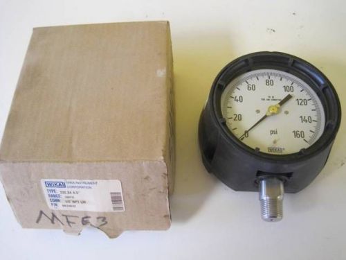 Wika pressure gauges pt. 9834842, type 232.34-4.5&#034;, range 0-150 psi new for sale