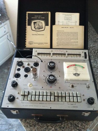 Vintage jackson model 648-1 tube tester for sale