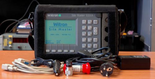 Anritsu wiltron s331a, sitemaster / cable and antenna analyzer 25 to 3300 mhz for sale