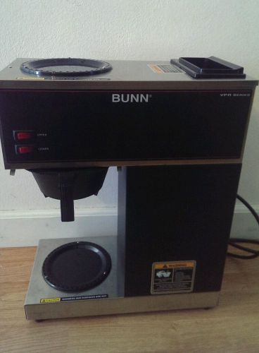 Bunn VPR Black commercial coffee maker    12 cup      2 Warmer
