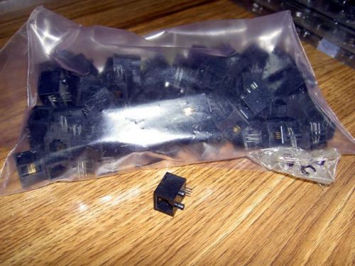 Lot of 110, Phone Jack 6 position Right-Angle PCB mount