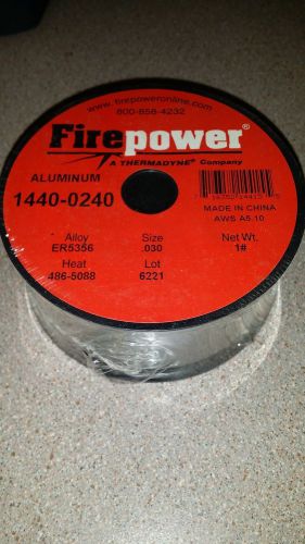 Firepower 1440-0240 Aluminum MIG Welding Wire 0.030-Inch Diameter 1-Pound
