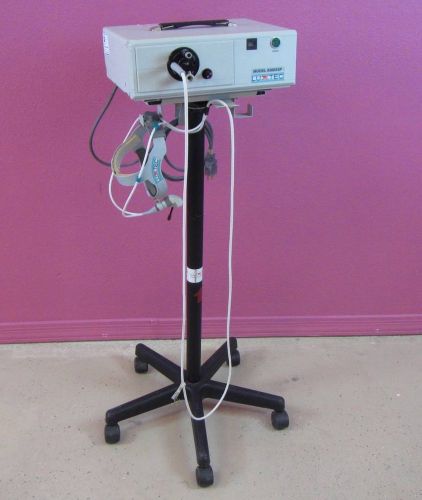 Luxtec ultralite surgical headlight 9300 xsp 300w xenon light source &amp; stand for sale