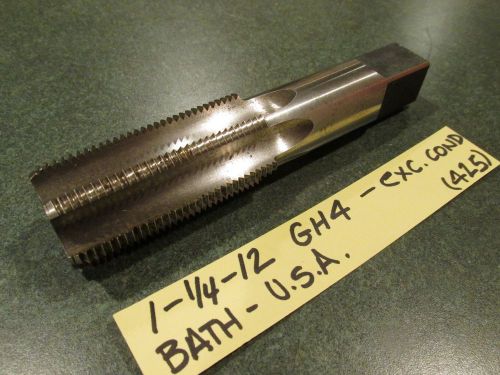 EXCELLENT USED COND. (1.25-12) 1-1/4&#034;-12- JOHN BATH RIGHT HAND TAP - (425)