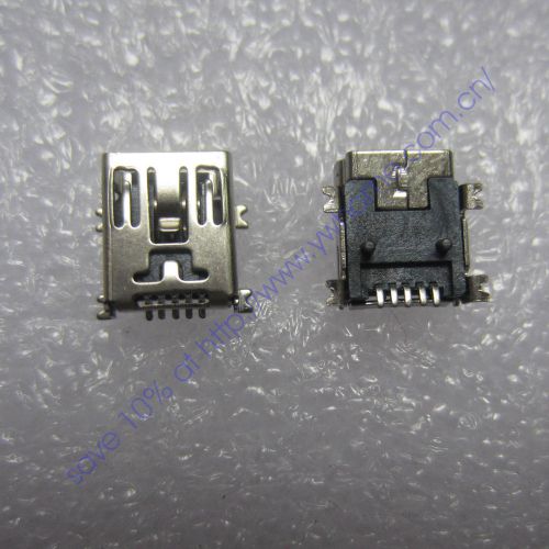 New 15  x  Mini USB-B 5 Pin Female SMT SMD Female Socket Connector