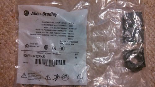 ALLEN BRADLEY 800FP-SM32PX20 NEW BLACK MAINTAINED SELECTOR SWITCH 800FPSM32PX20