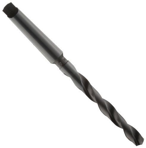 Cleveland 2412 high speed steel oversized taper shank drill bit  black oxide  #3 for sale