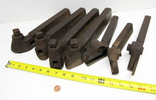 J.h. williams lot of large heavy duty lathe tool holders for sale
