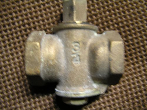 3/4  inch gas valve brass